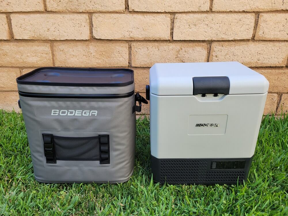 Review: Bodega Cooler Mini 16 Quart Car Freezer/Fridge with Battery (P15)  (16qt/15L/15 Liters) vs AcoPower LiONCooler X40A vs Domende CK-18 - YuenX