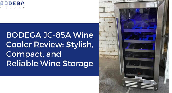 BODEGA JC-85A Wine Cooler Review: Stylish, Compact, and Reliable Wine Storage