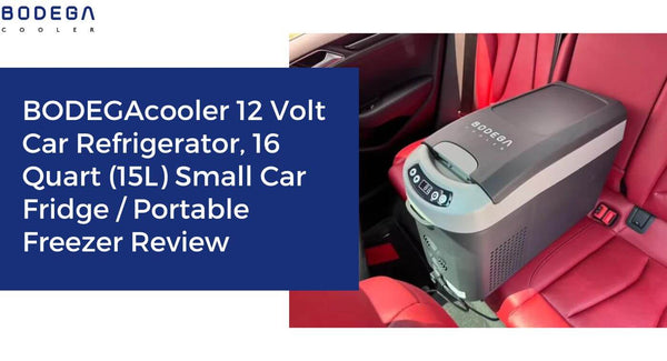 BODEGAcooler 12 Volt Car Refrigerator, 16 Quart (15L) Small Car Fridge / Portable Freezer Review