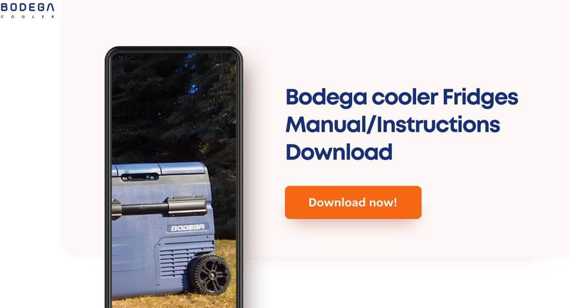 Bodega cooler Fridges Manual Download