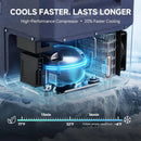 BODEGACOOLER 15L Mini Car Fridge DC compressor