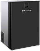 BODEGACOOLER 12-Volt Refrigerator, 116.2-Quart RV Refrigerator with Freezer, Dual-Mode RV Fridge with LED, 5℉-50℉ Travel Compressor Cooler 12/24V DC for Boat, Caravan, Truck, Camping (Black)