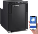 BODEGACOOLER Upgraded 12-Volt Refrigerator, 45L(1.6cu.ft) RV Fridge and Freezer with APP Control & Lock, Portable Electric Cooler -4℉ to 46℉, 12/24V DC for Truck, RV, Camping, Travel