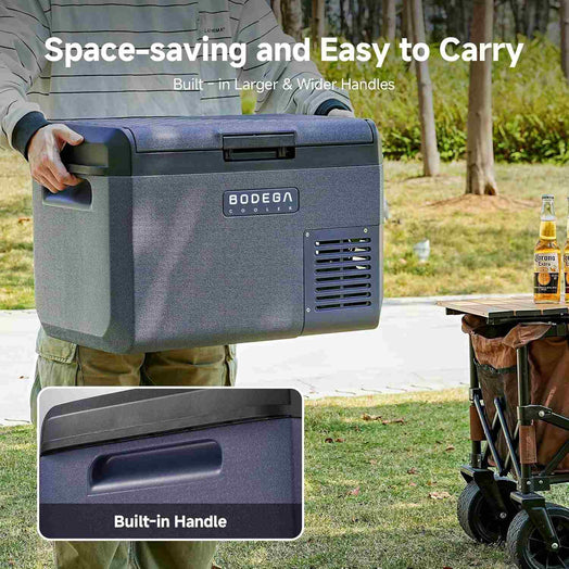 Portable Fridge Freezer IPX4 Rating Water Resistant 26qt