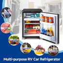 BODEGACOOLER Upgraded 12-Volt Refrigerator, 45L(1.6cu.ft) RV Fridge and Freezer with APP Control & Lock, Portable Electric Cooler -4℉ to 46℉, 12/24V DC for Truck, RV, Camping, Travel
