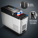 BODEGACOOLER 12-Volt Refrigerator, 16-Quart(15L) Car Fridge, Portable Refrigerator (-4℉ to 68℉), 12/24V DC for Outdoor, Vehicles, Camping, Travel