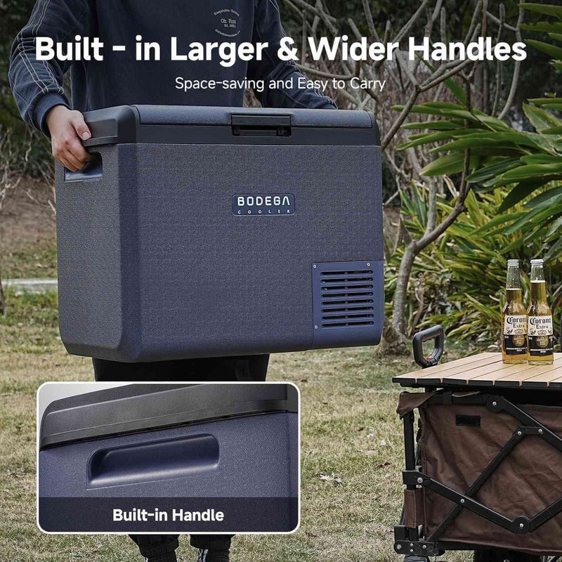 Bodegacooler Electric Cooler Portable Fridge Freezer IPX4 Waterproof