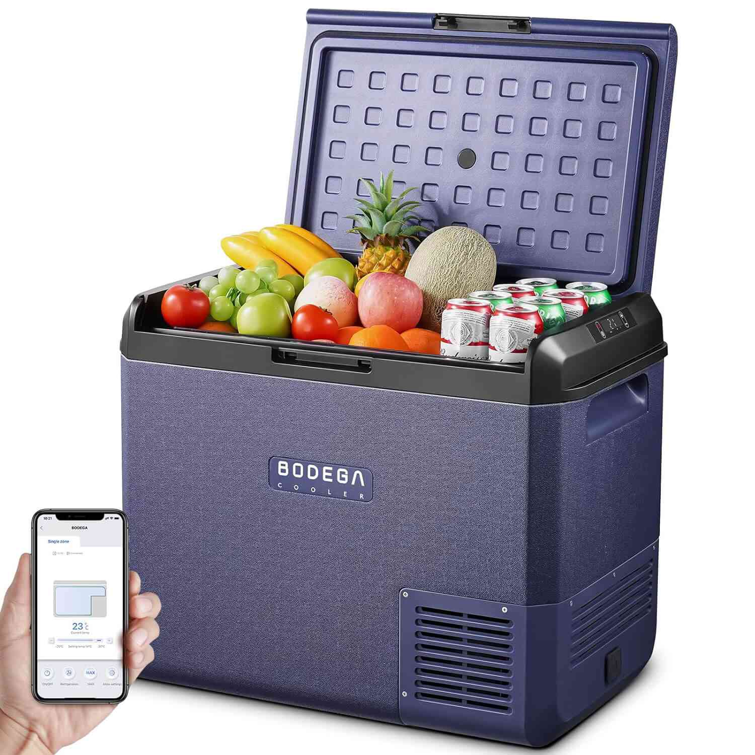 Bodegacooler Electric Cooler Portable Fridge Freezer 63qt