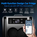 BODEGACOOLER 12-Volt Refrigerator, 16-Quart(15L) Car Fridge, Portable Refrigerator (-4℉ to 68℉), 12/24V DC for Outdoor, Vehicles, Camping, Travel