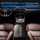 BODEGACOOLER 12-Volt Refrigerator, 16-Quart(15L) Car Fridge, Portable Refrigerator (-4℉ to 68℉), 12/24V DC for Outdoor, Vehicles, Camping, Travel