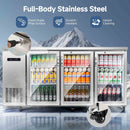 Bodega Stainless Steel Back Bar Refrigerator