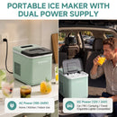 BODEGA cooler P12V/110V Dual-Power Ice Machine for RV & Camping