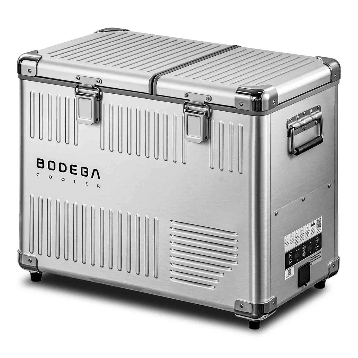 キャンピングカー冷蔵庫　65L BODEGAcooler 12V Dual-Zone Aluminum Alloy Portable Refrigerator | 53QT