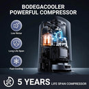 Mini Car Fridge 15L with Shoulder Belt