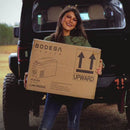BODEGAcooler 2026 Mini Car Fridge 16QT with Shoulder Belt
