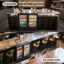 BODEGACOOLER Glass Door Bar Refrigerator