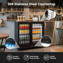 BODEGACOOLER Beverage Cooler with LED Lighting