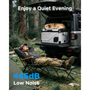BODEGACOOLER portable car refrigerator with low noise operation for quiet camping evenings