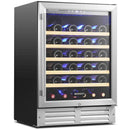 BODEGACOOLER 24 inch single zone wine fridge for home