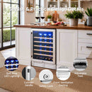 BODEGACOOLER under counter wine fridge 52 bottles capacity