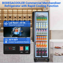BODEGACOOLER Commercial Beverage Cooler with Glass Door Display