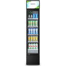 BODEGACOOLER Commercial Refrigerator, 5.7 Cu.Ft Glass Door Beverage Cooler | Merchandiser Refrigerator with Adjustable Shelves, Upright Single Swing Glass Door Display Refrigerator with Soft LED Light