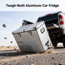 BODEGA Portable 50L Dual Zone Car Refrigerator Lightweight Aluminum