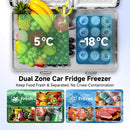 BODEGA 12V Portable Car Refrigerator for Camping