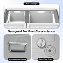 BODEGA Portable Fridge Freezer for Truck RV Van