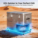 BODEGA Aluminum Portable Fridge Freezer