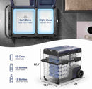 Car Fridge Dual Door Dual Zone 59QT