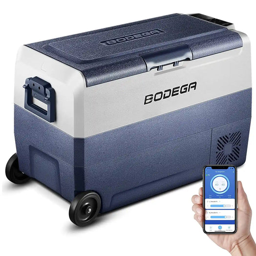 BODEGAcooler Portable Freezer 53qt/50L with Flexible Dual Zone T50