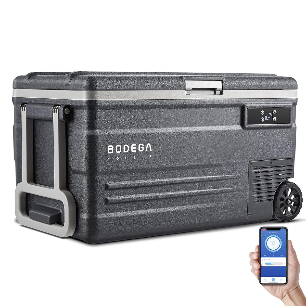 Bodegacooler 12 Volt Portable Refrigerator 80Qt/75L with Wifi