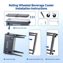 Easy Carry Outdoor Freezer Cooler