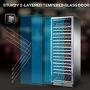 176 bottles large capacity wine cooler