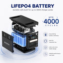 Bodegacooler 1536WH capacity power station 4000+ charge cycles