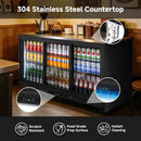 BODEGACOOLER Stainless Steel Beverage Refrigerator