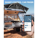 Smart control car friger with app on smartphone