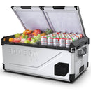 BODEGAcooler 79QT 12V dual zone portable car freezer and cooler for camping