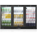 11.4 Cu.Ft Display Bar Beverage Fridge With 3 Glass Doors