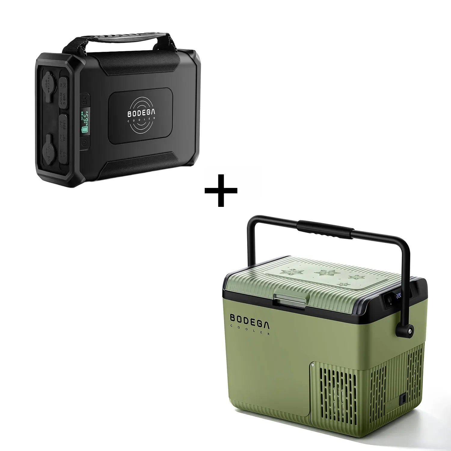 Bodegacooler 96000mAh/307.2Wh LiFePO4 Battery Backup GP50 for Outdoor Adventure