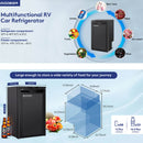Bodegacooler 12V/24V Compressor RV Refrigerater | Upright Freezer Semi Truck Refrigerator 83L/2.94 Cu.ft