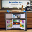 Bodegacooler RV Refrigerater Upright Freezer Dual Doors 83L/3 Cu.ft