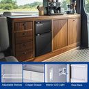 Bodegacooler RV Refrigerater Upright Freezer Dual Doors 83L/3 Cu.ft