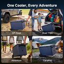 BODEGAcooler IP4X Water Resistance 12V Compressor Movable Cooler & Freezer |  100QT Dual Zone