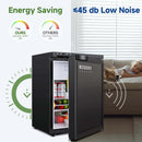 BODEGA 12 Volt Mini Refrigerator 1.25cu.ft 35.4L RV Fridge and Freezer