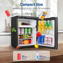BODEGA 12 Volt Mini Refrigerator 1.25cu.ft 35.4L RV Fridge and Freezer