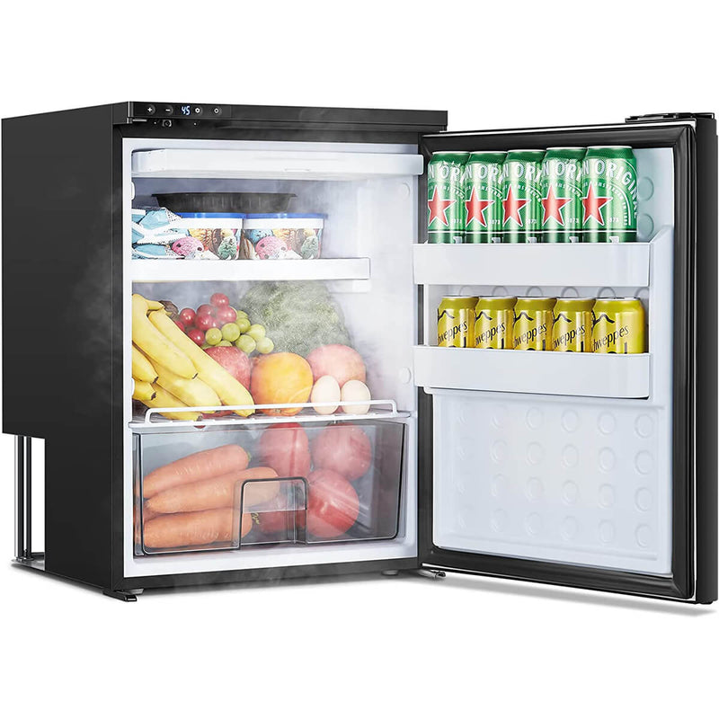 BODEGA 12 Volt RV Refrigerator 2.3cu.ft 65L RV Fridge and Freezer