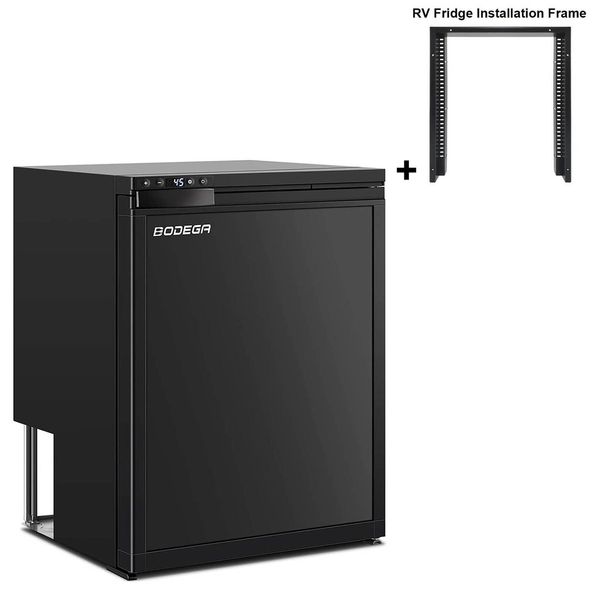 BODEGA cooler RV Portable Freezer 2.3cu.ft 65L | Dual-Zone 12V/24V Com