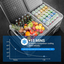 Portable Fridge Freezer 121QT